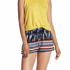 June & Hudson Shorts Size Large Graphic Print